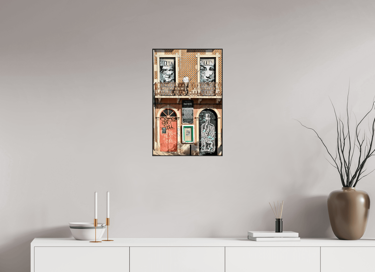 Magic Lisboa Vol. 1 - Collection "Graffiti Street Art Meets Marrakech"; Photo Art Print under Acrylic Glass - Colors of Marrakech - Photo Art Gallery
