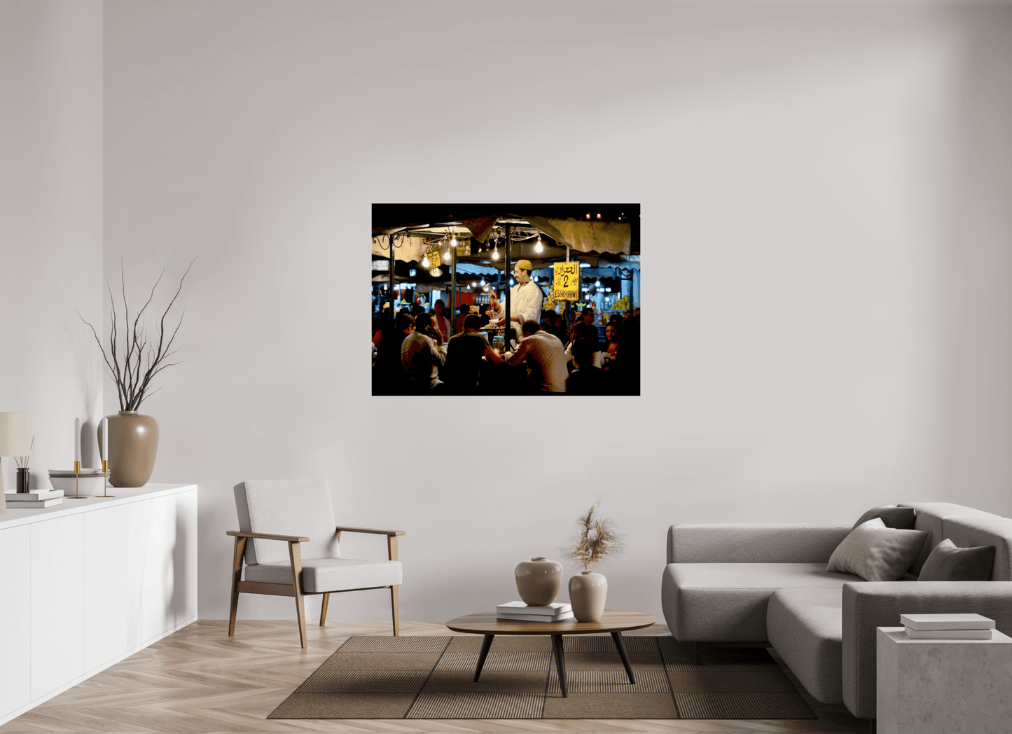 Marrakech Night Market Vol. 5; Photo Art Print – Fine Art Photography Wall Print Edition - Colors of Marrakech - Photo Art Gallery