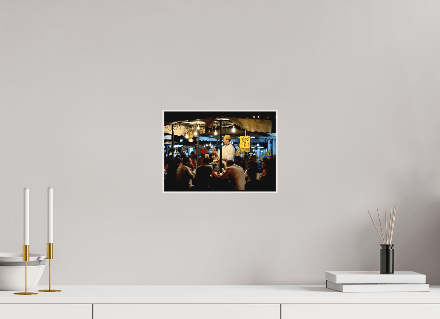 Marrakech Night Market Vol. 5; Photo Art Print – Fine Art Photography Wall Print Edition - Colors of Marrakech - Photo Art Gallery