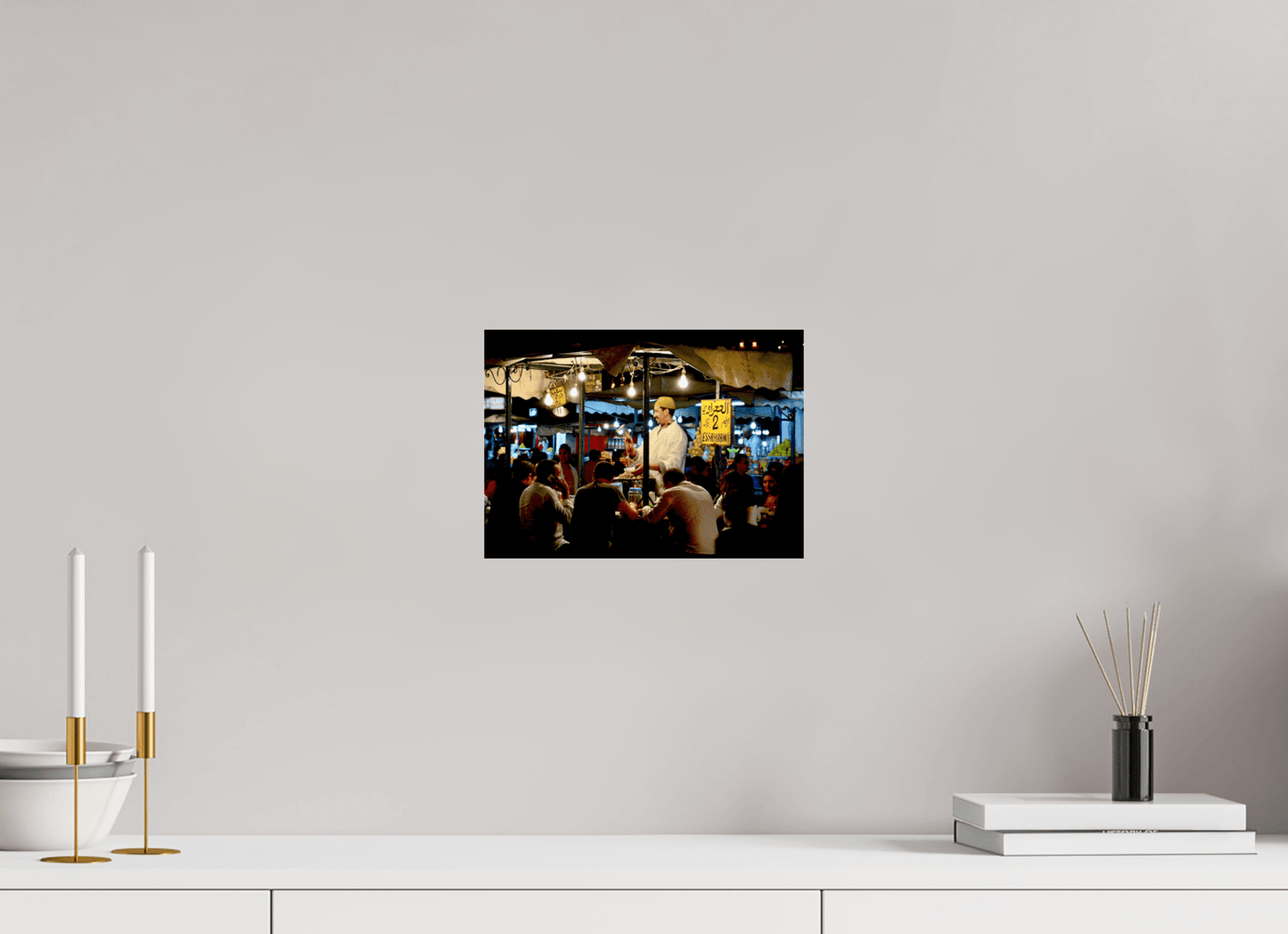 Marrakech Night Market Vol. 5; Photo Art Print – Fine Art Photography Wall Print Edition - Colors of Marrakech - Photo Art Gallery