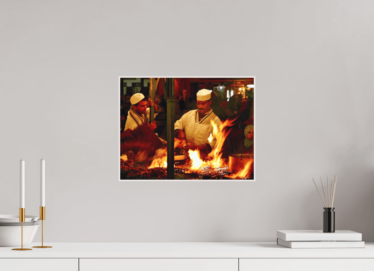 Marrakech Street Food Market Vol. 5 Photo Art Print — Fine Art Photography Wall Decor - Colors of Marrakech - Photo Art Gallery