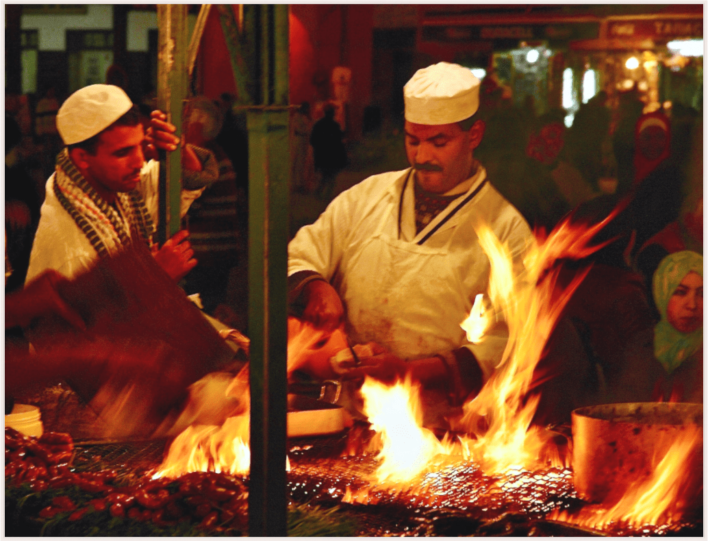 Marrakech Street Food Market Vol. 5 Photo Art Print — Fine Art Photography Wall Decor - Colors of Marrakech - Photo Art Gallery