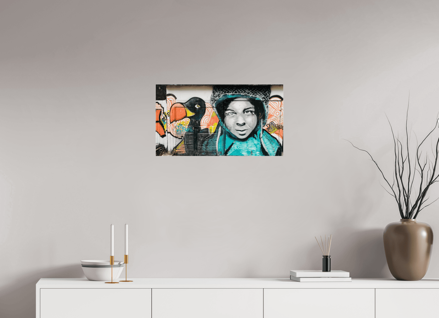 My Friend Dodo - Graffiti Art - Port Louis Mauritius; Photo Art Print under Acrylic Glass - Colors of Marrakech - Photo Art Gallery