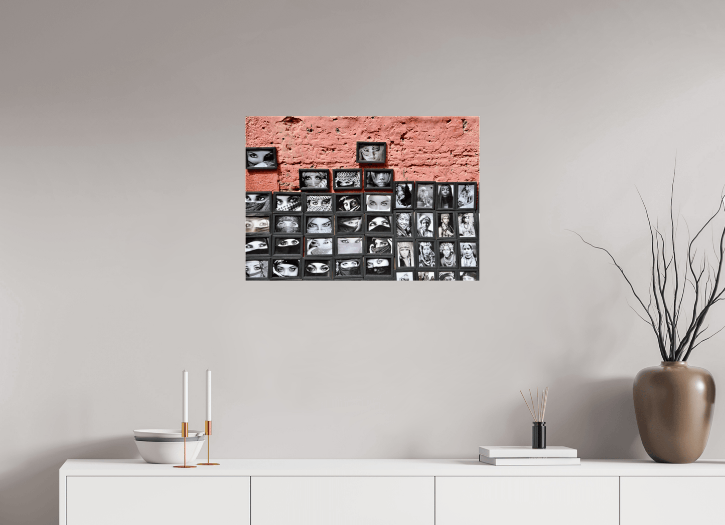 Secret Eyes of Marrakech Vol. 1 - Photo Art Print on Acrylic Glass - Colors of Marrakech - Photo Art Gallery