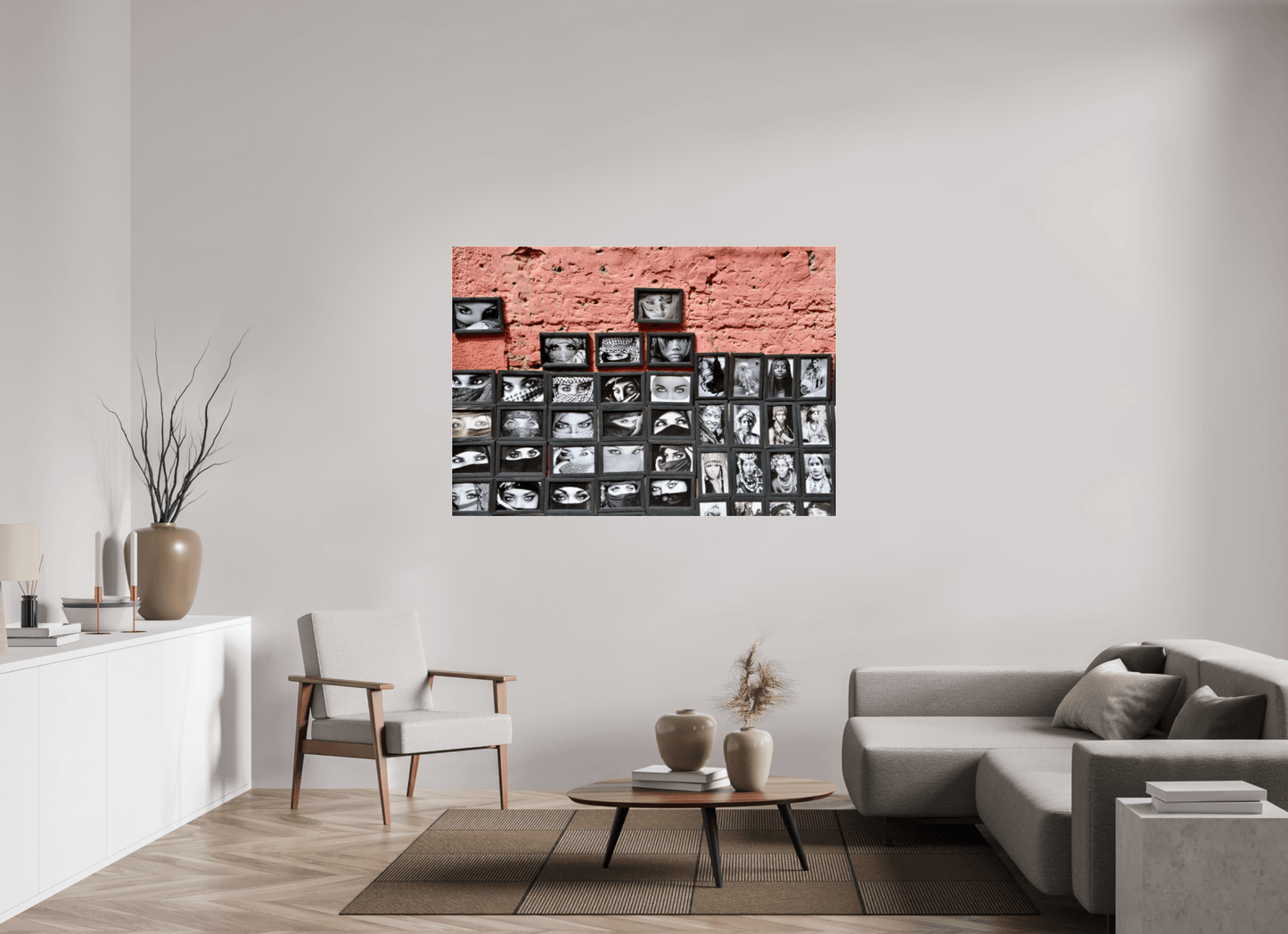 Secret Eyes of Marrakech Vol. 1 - Photo Art Print on Acrylic Glass - Colors of Marrakech - Photo Art Gallery