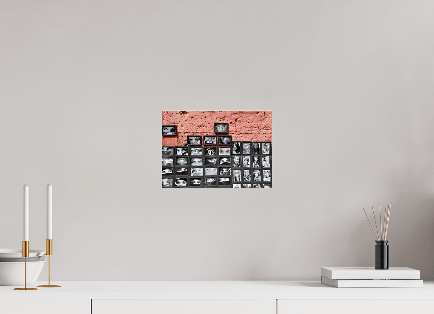 Secret Eyes of Marrakech Vol. 1 - Photo Art Print on Acrylic Glass - Colors of Marrakech - Photo Art Gallery
