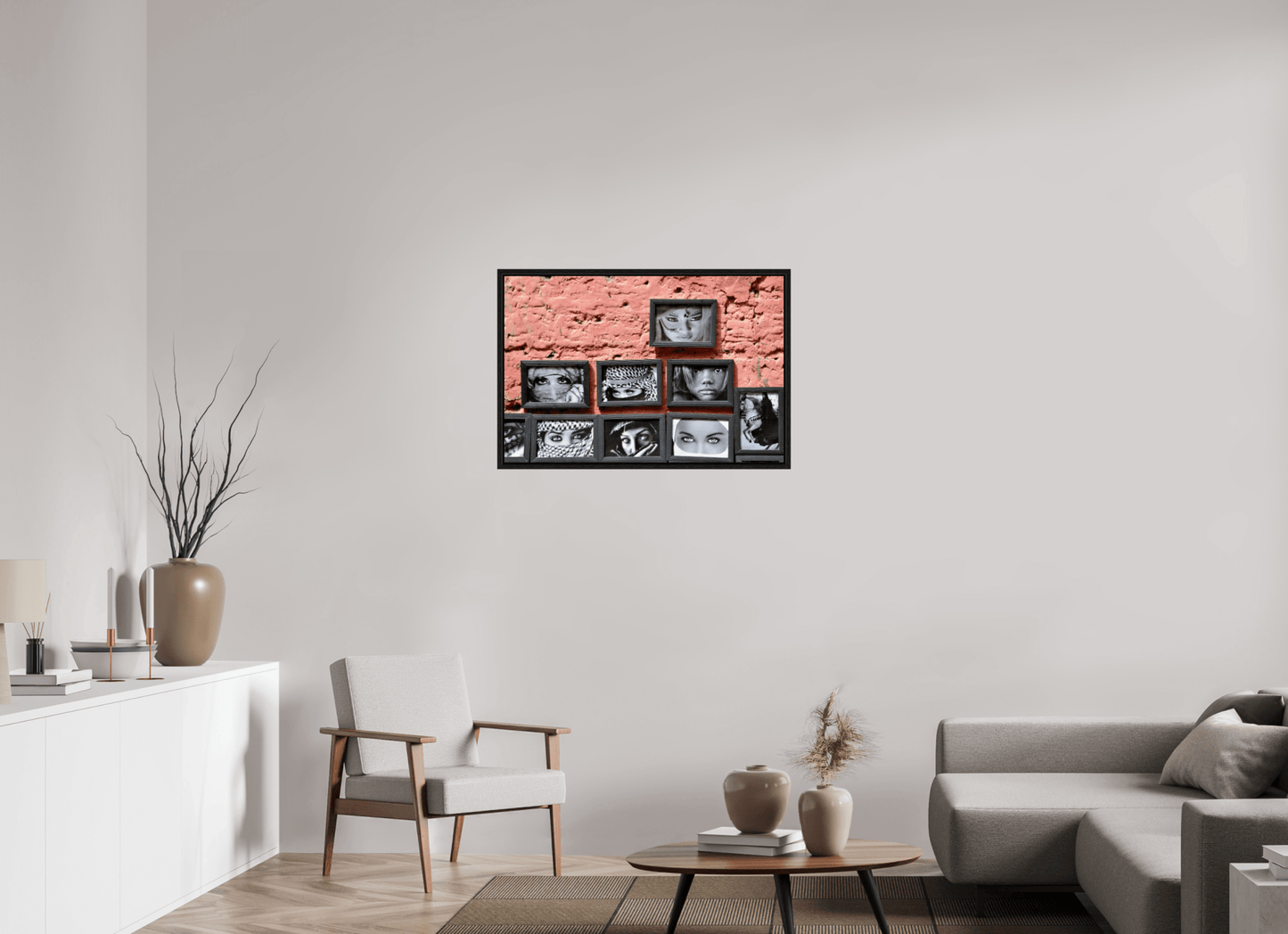 Secret Eyes of Marrakech, Vol. 3; Fine Art Photo Print under Acrylic Glass - Colors of Marrakech - Photo Art Gallery