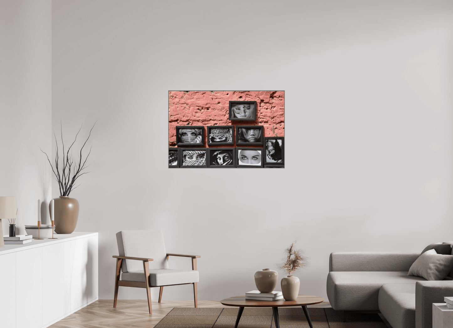 Secret Eyes of Marrakech, Vol. 3; Fine Art Photo Print under Acrylic Glass - Colors of Marrakech - Photo Art Gallery