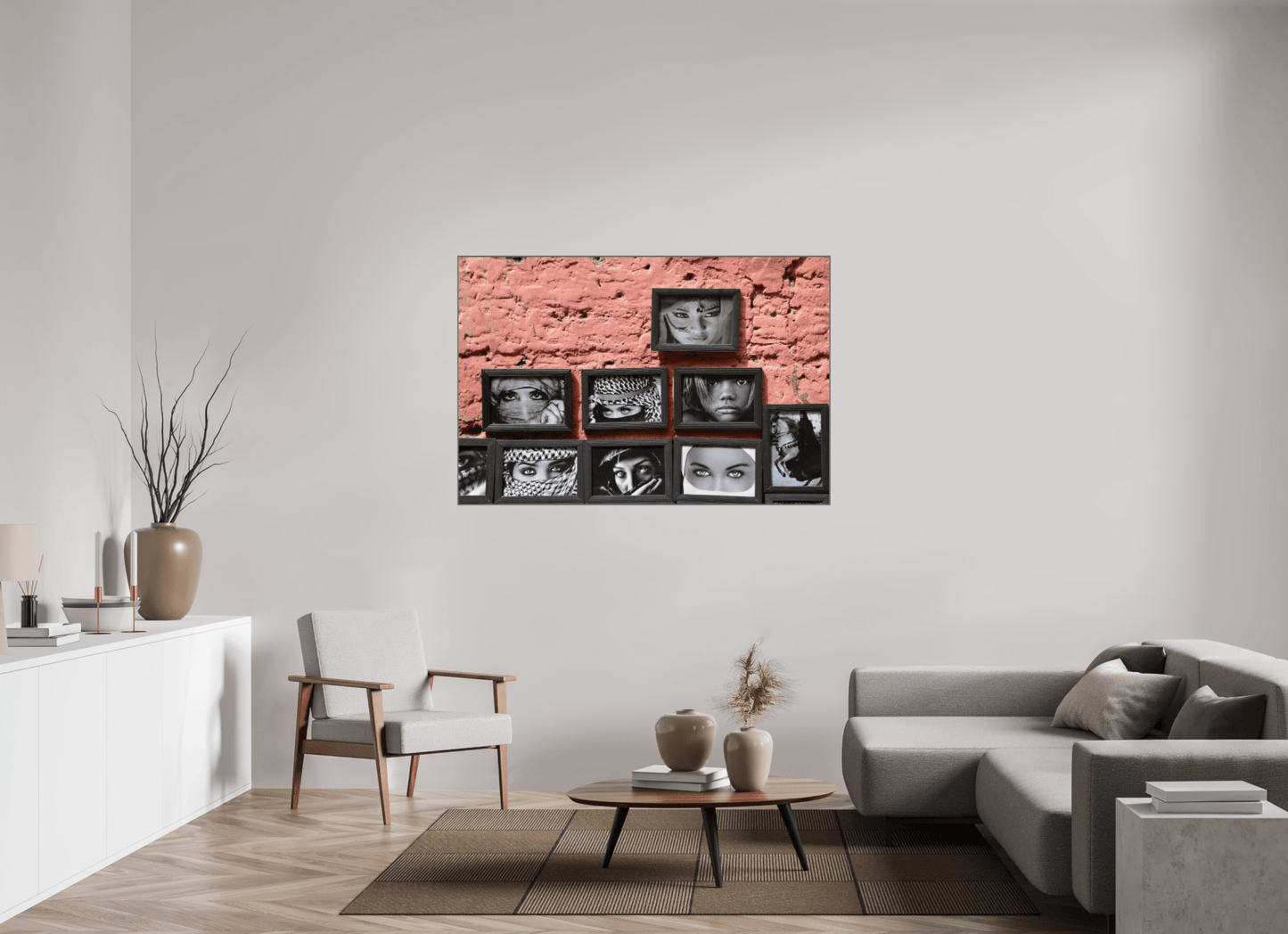 Secret Eyes of Marrakech, Vol. 3; Fine Art Photo Print under Acrylic Glass - Colors of Marrakech - Photo Art Gallery