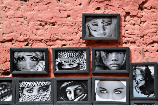 Secret Eyes of Marrakech, Vol. 3; Fine Art Photo Print under Acrylic Glass - Colors of Marrakech - Photo Art Gallery