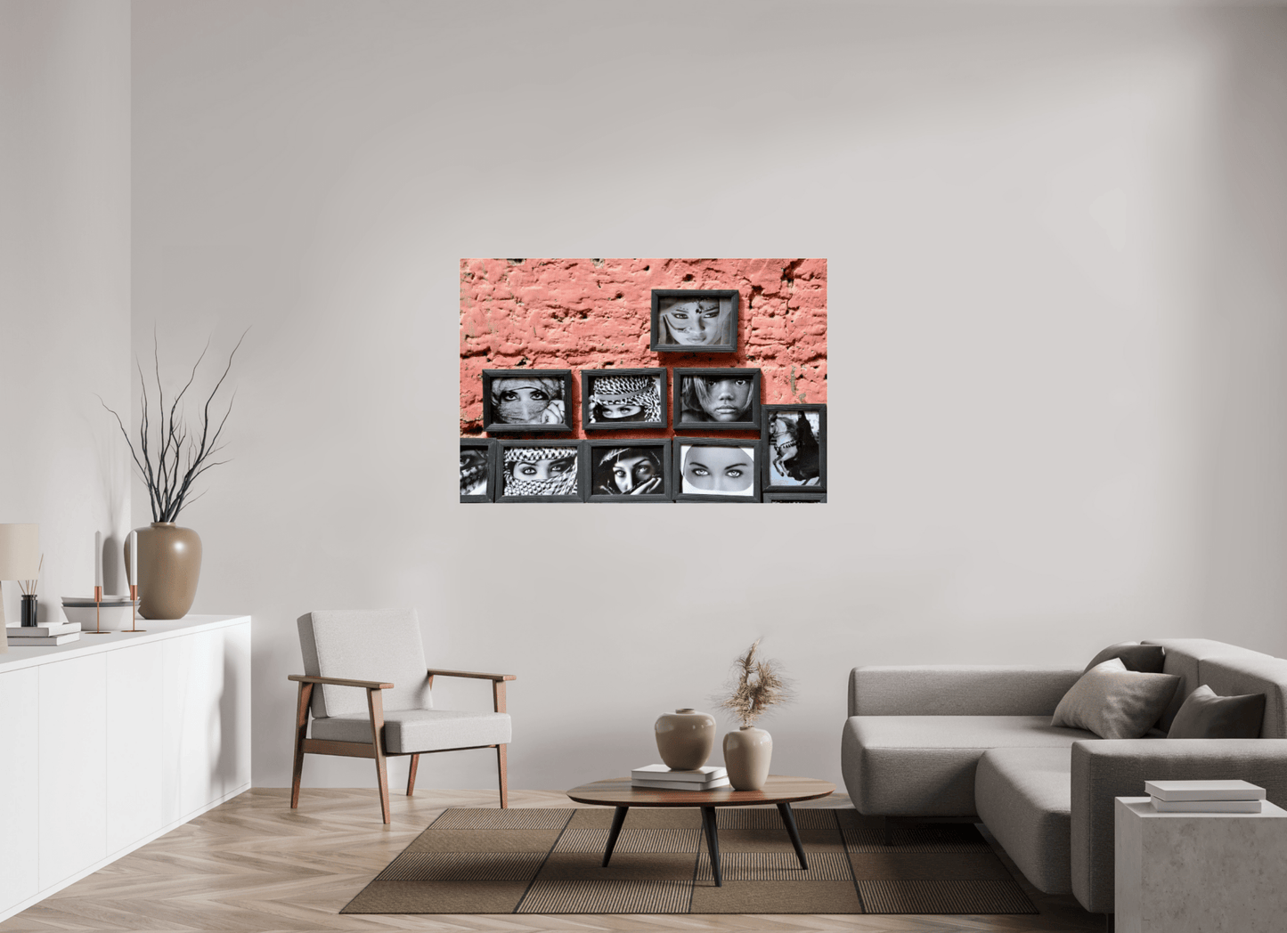 Secret Eyes of Marrakech, Vol. 3; Fine Art Photo Print under Acrylic Glass - Colors of Marrakech - Photo Art Gallery