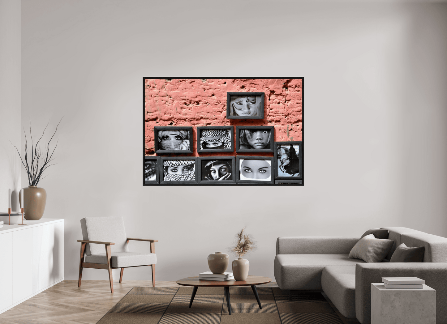 Secret Eyes of Marrakech, Vol. 3; Fine Art Photo Print under Acrylic Glass - Colors of Marrakech - Photo Art Gallery