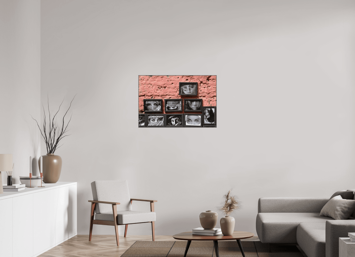 Secret Eyes of Marrakech, Vol. 3; Fine Art Photo Print under Acrylic Glass - Colors of Marrakech - Photo Art Gallery