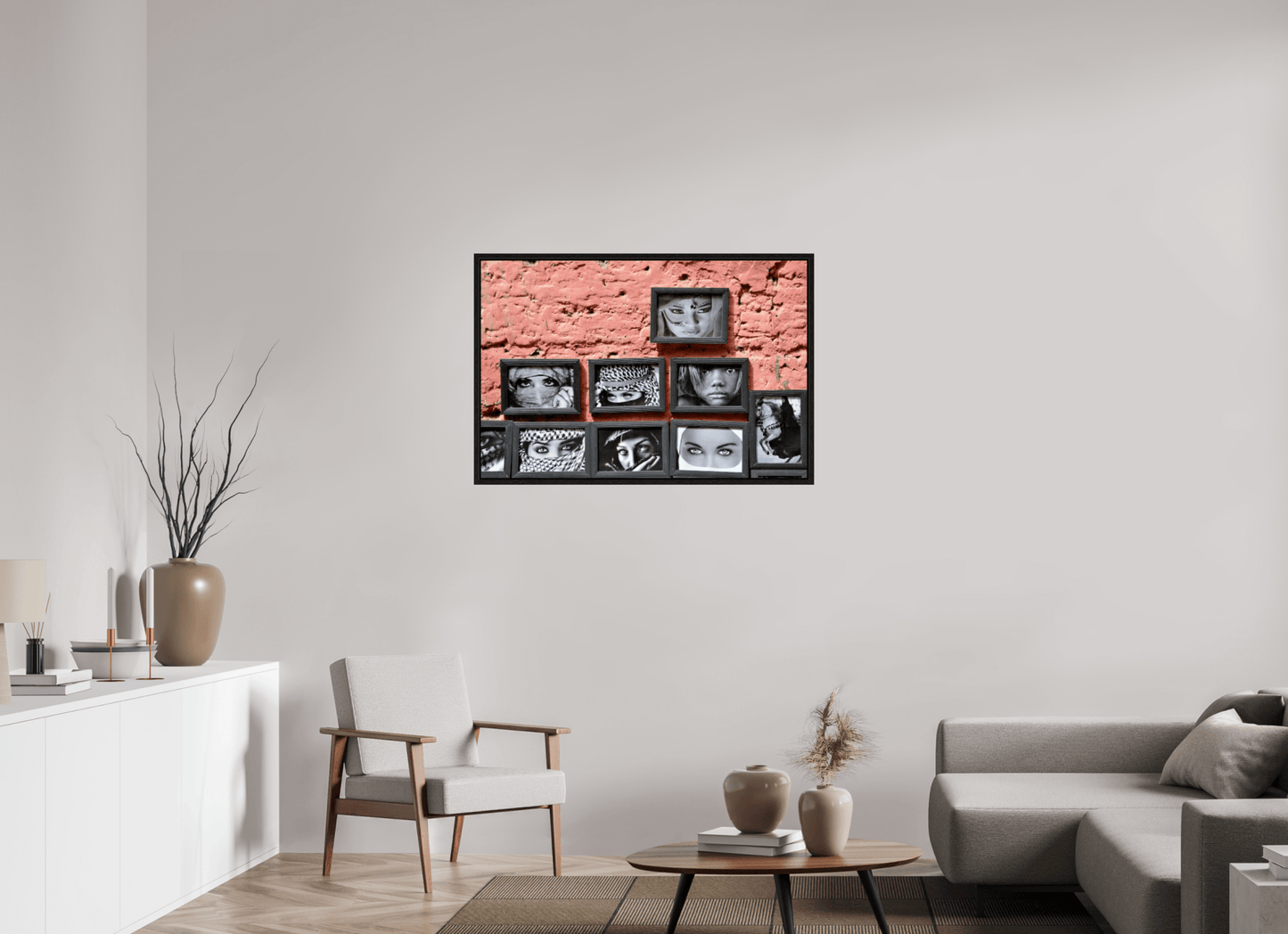 Secret Eyes of Marrakech, Vol. 3; Fine Art Photo Print under Acrylic Glass - Colors of Marrakech - Photo Art Gallery