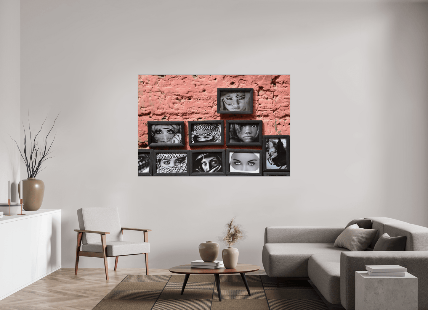 Secret Eyes of Marrakech, Vol. 3; Fine Art Photo Print under Acrylic Glass - Colors of Marrakech - Photo Art Gallery