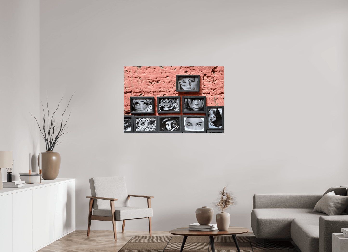 Secret Eyes of Marrakech, Vol. 3; Fine Art Photo Print under Acrylic Glass - Colors of Marrakech - Photo Art Gallery
