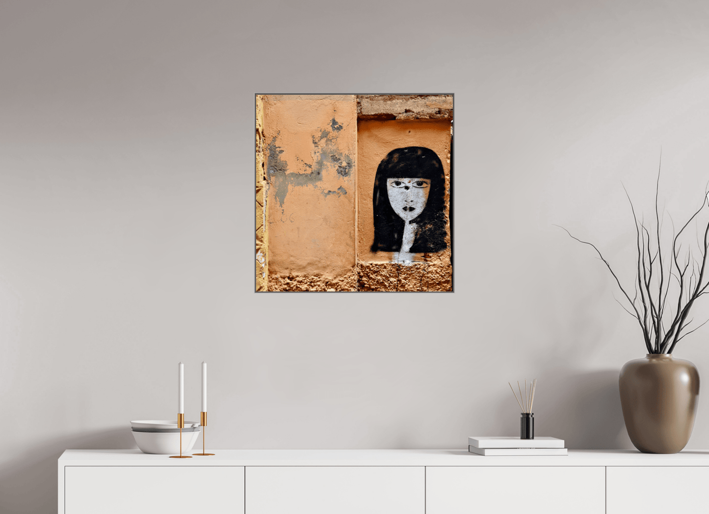 Silence in the Medina Vol. 1 — Fine Art Photo Print under Acrylic Glass, Marrakech Morocco - Colors of Marrakech - Photo Art Gallery
