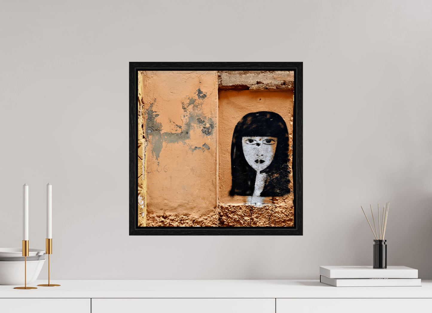 Silence in the Medina Vol. 1 — Fine Art Photo Print under Acrylic Glass, Marrakech Morocco - Colors of Marrakech - Photo Art Gallery