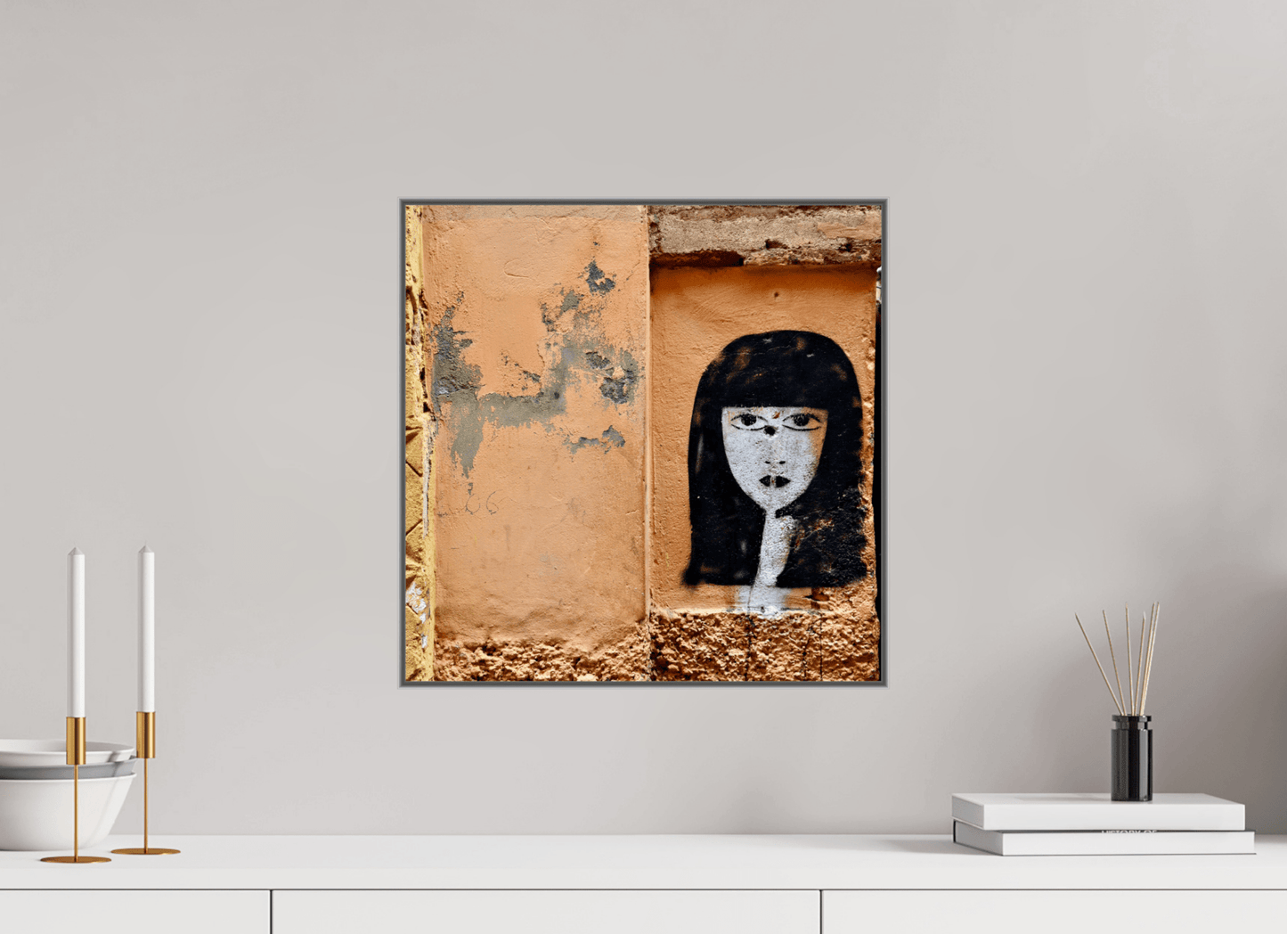 Silence in the Medina Vol. 1 — Fine Art Photo Print under Acrylic Glass, Marrakech Morocco - Colors of Marrakech - Photo Art Gallery