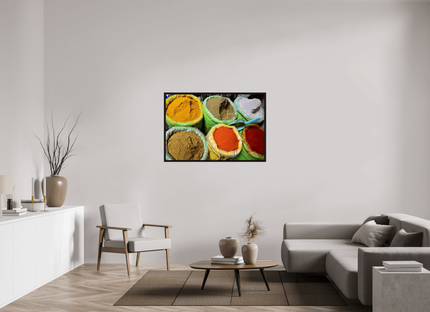 Spices & Colors from Marrakech Vol. 3 - Fine Art Photo Print under Acrylic Glass - Colors of Marrakech - Photo Art Gallery