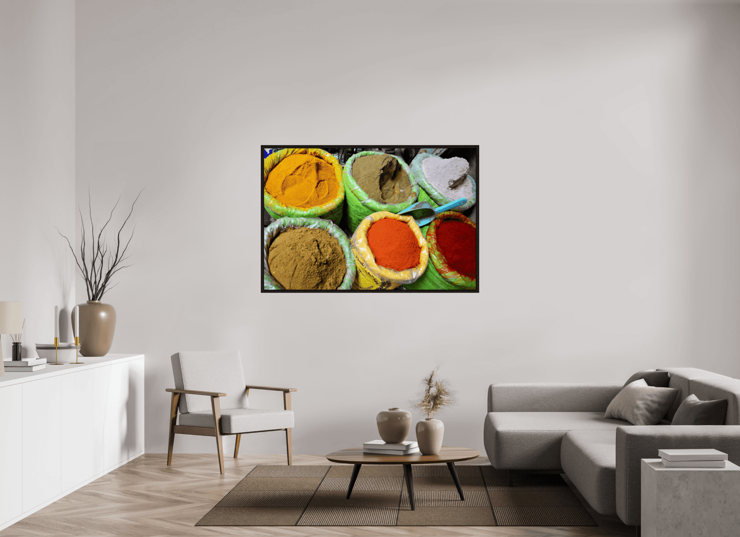 Spices & Colors from Marrakech Vol. 3 - Fine Art Photo Print under Acrylic Glass - Colors of Marrakech - Photo Art Gallery