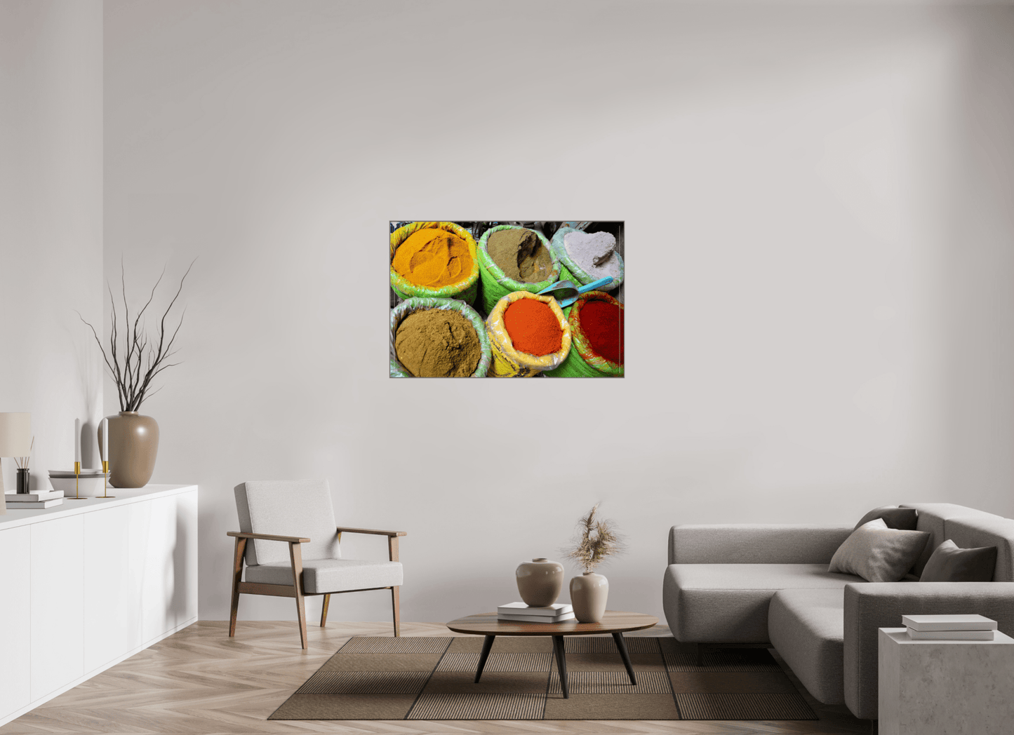 Spices & Colors from Marrakech Vol. 3 - Fine Art Photo Print under Acrylic Glass - Colors of Marrakech - Photo Art Gallery