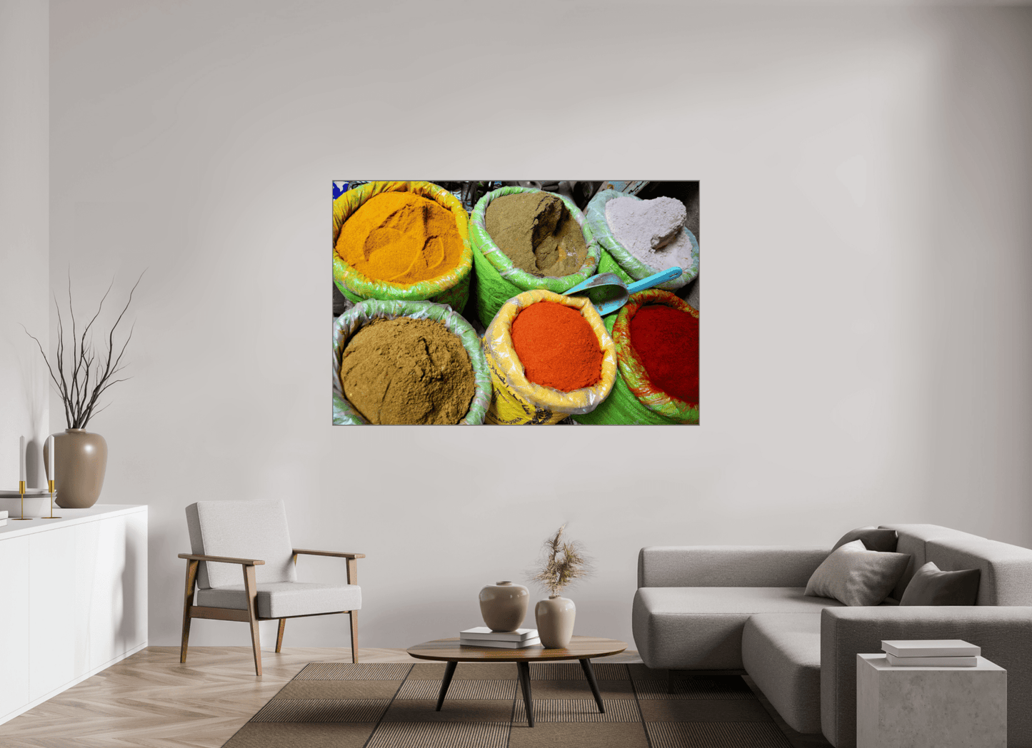 Spices & Colors from Marrakech Vol. 3 - Fine Art Photo Print under Acrylic Glass - Colors of Marrakech - Photo Art Gallery