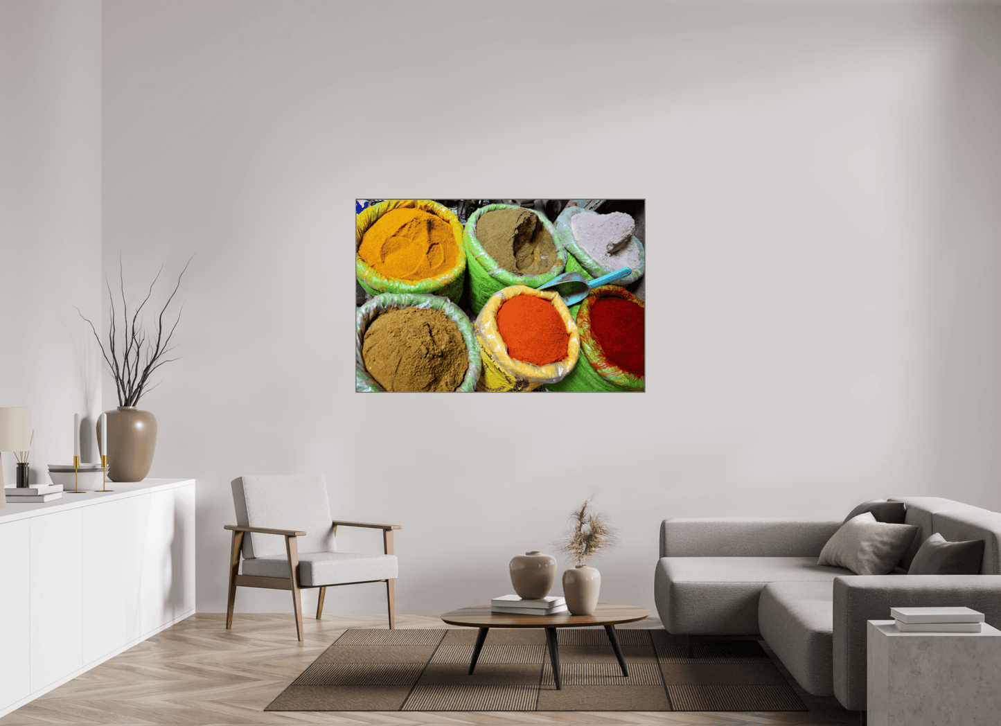Spices & Colors from Marrakech Vol. 3 - Fine Art Photo Print under Acrylic Glass - Colors of Marrakech - Photo Art Gallery