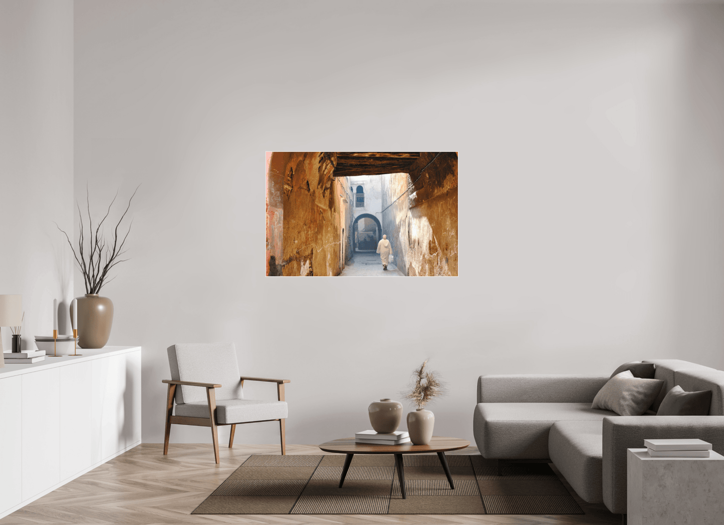 The Souks of Marrakech Vol.8 - Hidden in the Medina; Fine Art Photo Print under Acrylic Glass - Colors of Marrakech - Photo Art Gallery