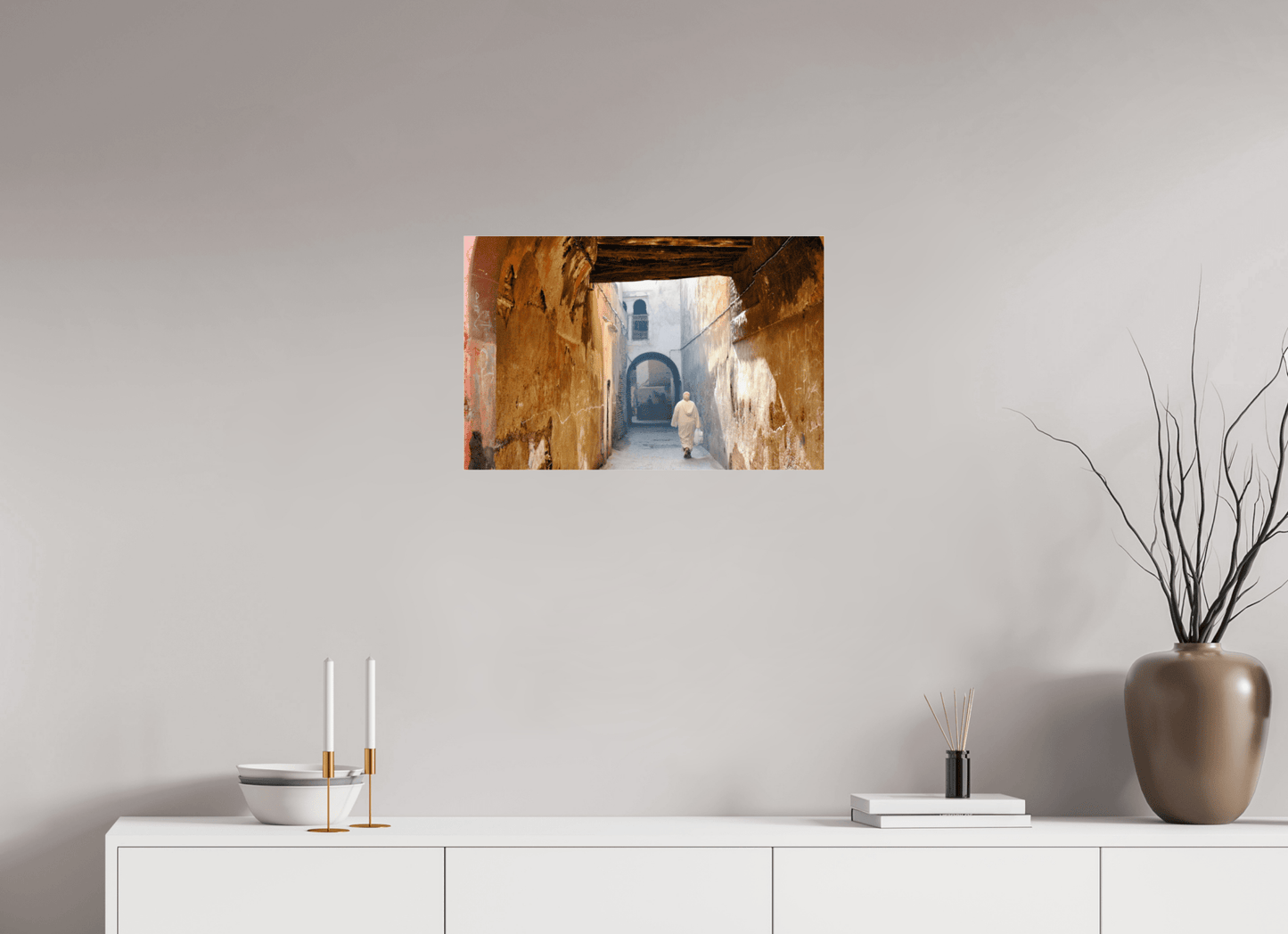 The Souks of Marrakech Vol.8 - Hidden in the Medina; Fine Art Photo Print under Acrylic Glass - Colors of Marrakech - Photo Art Gallery
