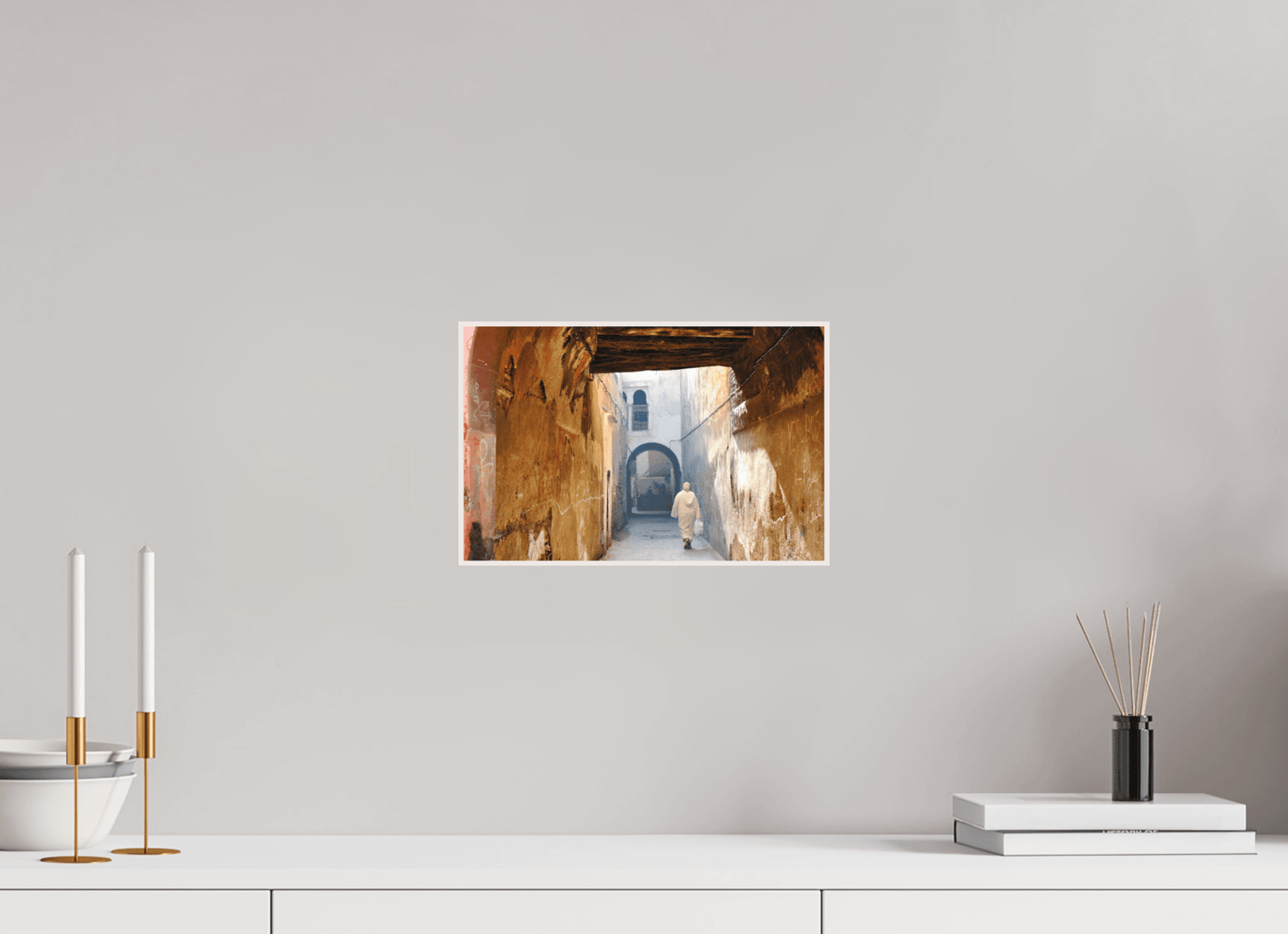 The Souks of Marrakech Vol.8 - Hidden in the Medina; Fine Art Photo Print under Acrylic Glass - Colors of Marrakech - Photo Art Gallery