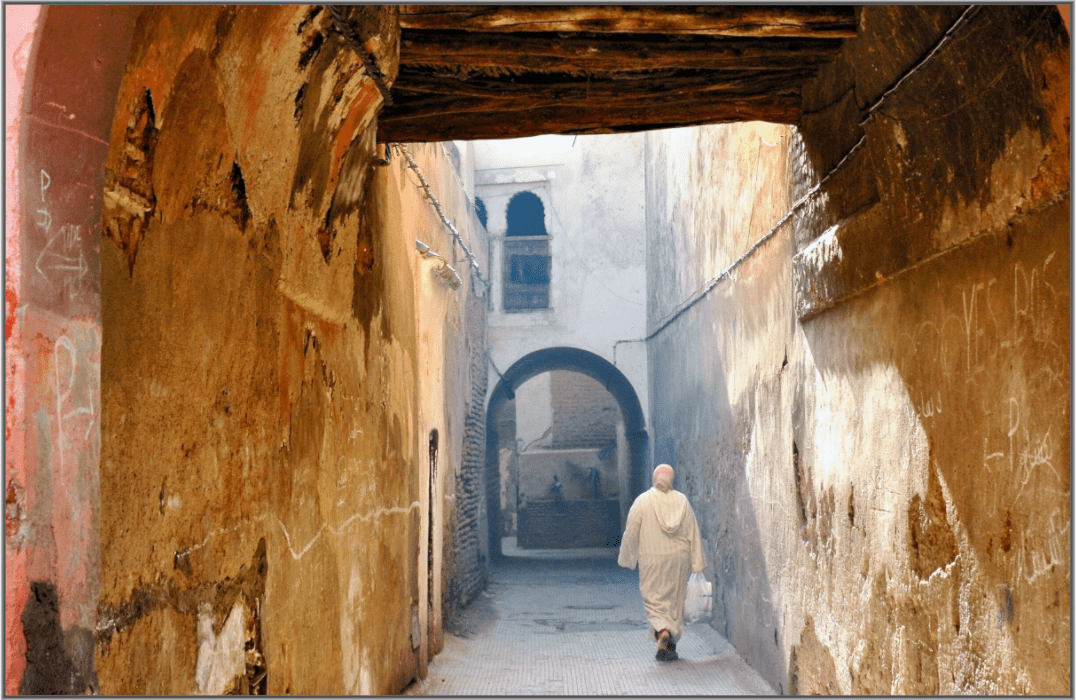 The Souks of Marrakech Vol.8 - Hidden in the Medina; Fine Art Photo Print under Acrylic Glass - Colors of Marrakech - Photo Art Gallery
