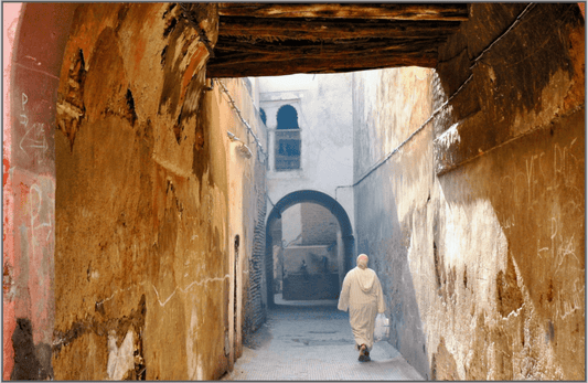 The Souks of Marrakech Vol.8 - Hidden in the Medina; Fine Art Photo Print under Acrylic Glass - Colors of Marrakech - Photo Art Gallery