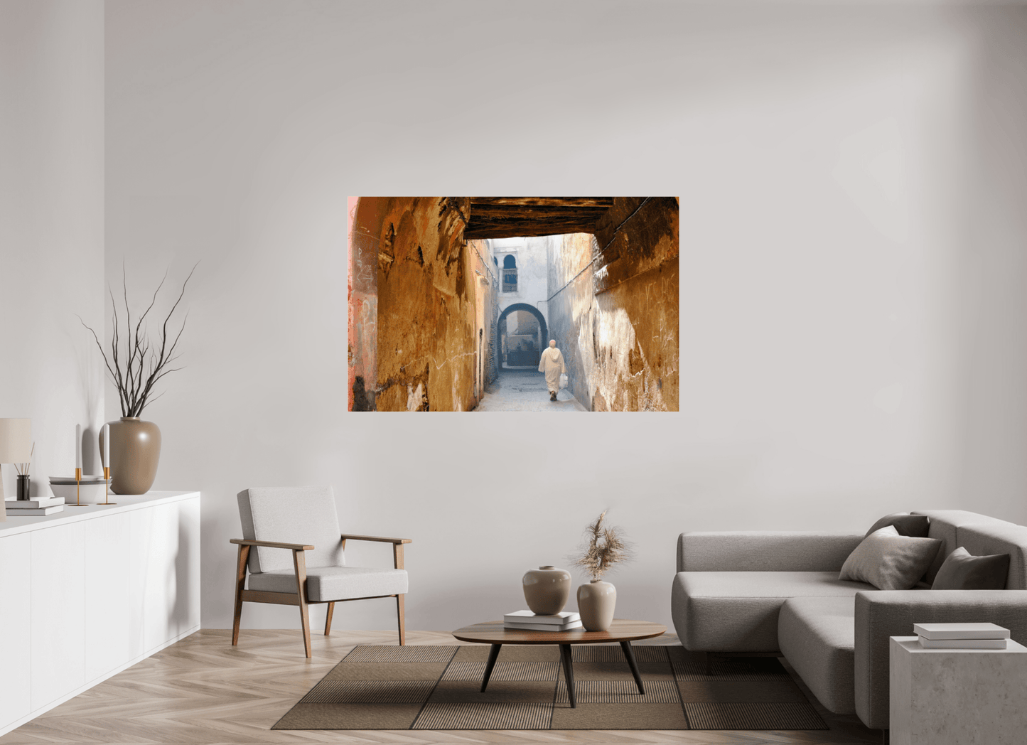 The Souks of Marrakech Vol.8 - Hidden in the Medina; Fine Art Photo Print under Acrylic Glass - Colors of Marrakech - Photo Art Gallery