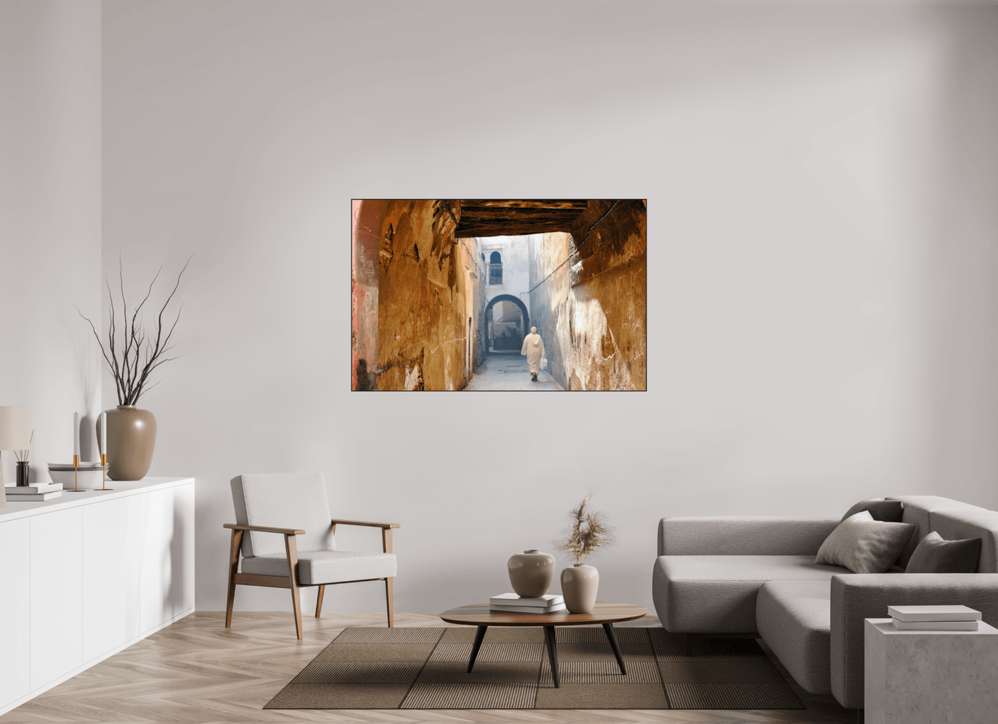 The Souks of Marrakech Vol.8 - Hidden in the Medina; Fine Art Photo Print under Acrylic Glass - Colors of Marrakech - Photo Art Gallery