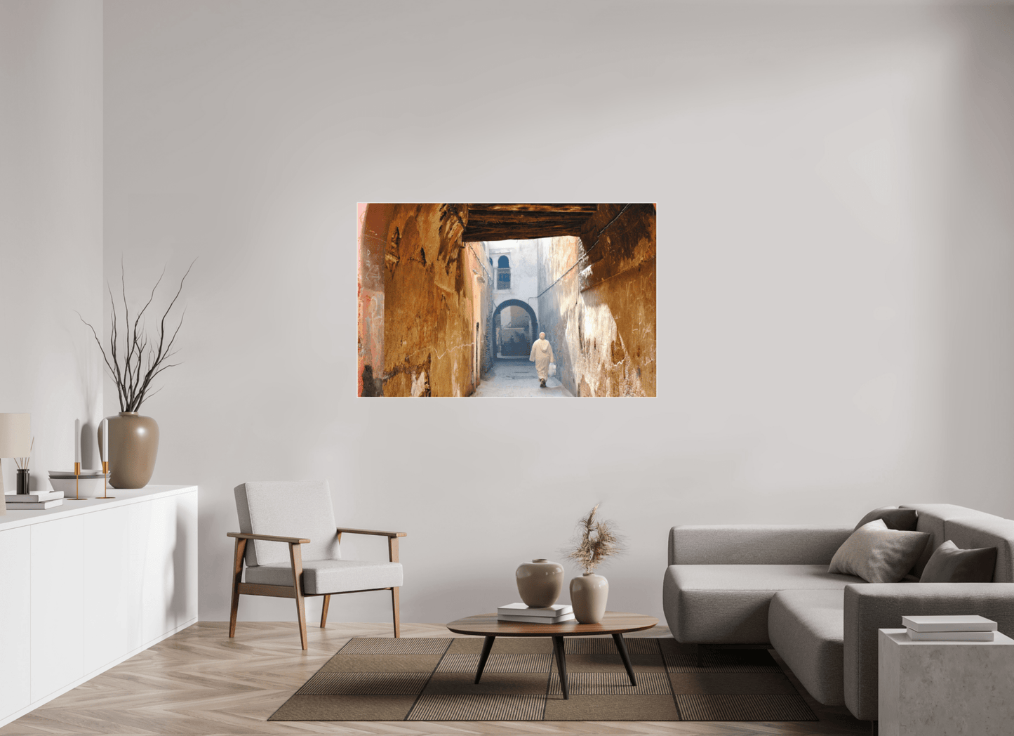 The Souks of Marrakech Vol.8 - Hidden in the Medina; Fine Art Photo Print under Acrylic Glass - Colors of Marrakech - Photo Art Gallery