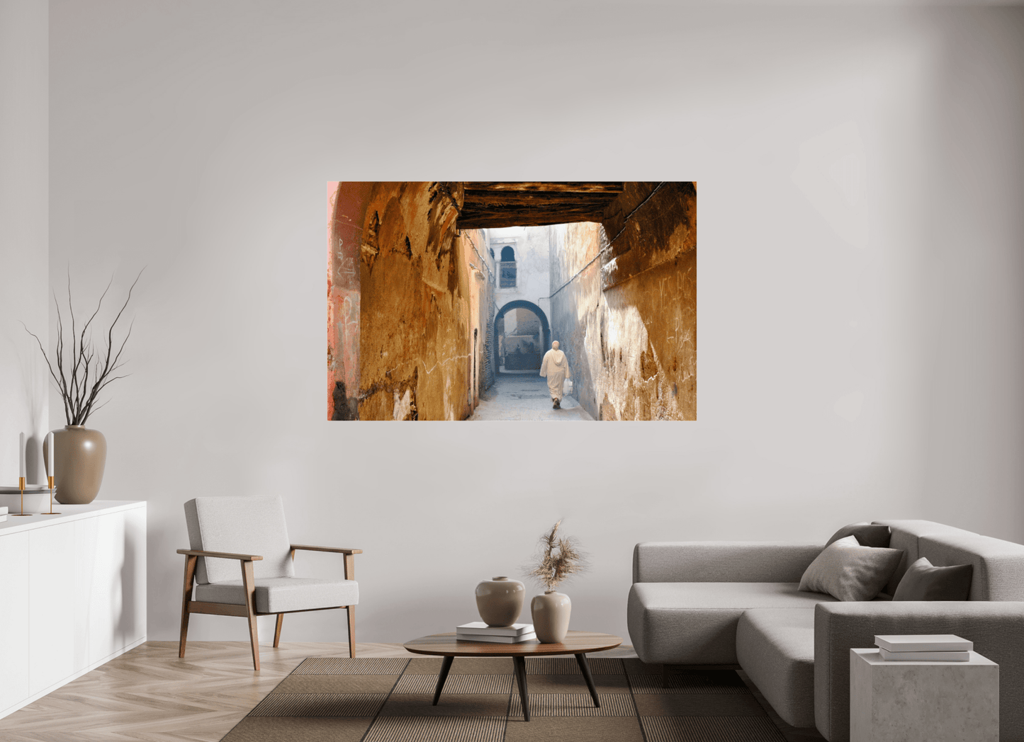 The Souks of Marrakech Vol.8 - Hidden in the Medina; Fine Art Photo Print under Acrylic Glass - Colors of Marrakech - Photo Art Gallery